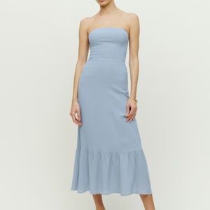 Reformation Arta Strapless Dress